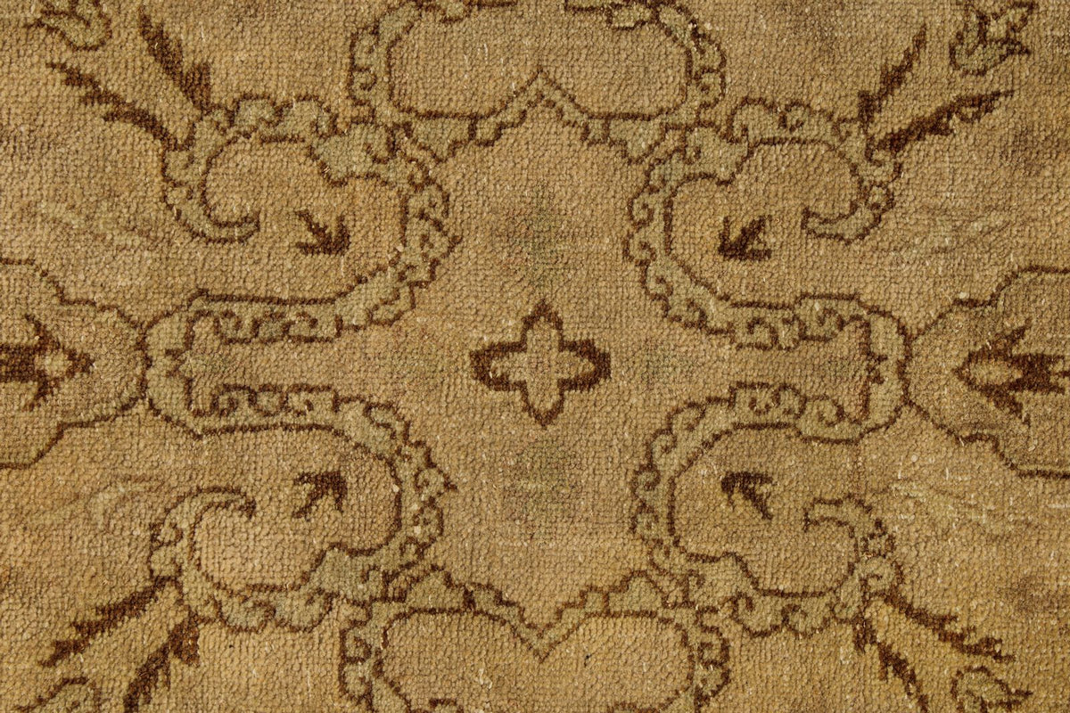 14x21 Red and White Turkish Oushak Rug