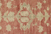 5x7 Red and Beige Turkish Oushak Rug