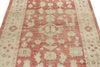 5x7 Red and Beige Turkish Oushak Rug