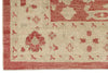 5x7 Red and Beige Turkish Oushak Rug