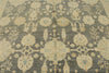 11x14 Navy and Ivory Turkish Oushak Rug