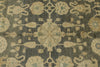 11x14 Navy and Ivory Turkish Oushak Rug