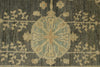 11x14 Navy and Ivory Turkish Oushak Rug