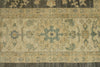 11x14 Navy and Ivory Turkish Oushak Rug
