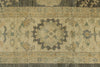 11x14 Navy and Ivory Turkish Oushak Rug
