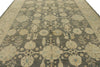 11x14 Navy and Ivory Turkish Oushak Rug