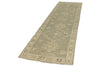 3x11 Brown and Ivory Turkish Oushak Runner