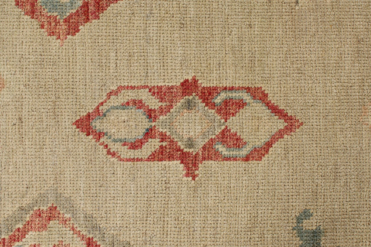 10x15 Brown and Ivory Turkish Oushak Rug