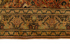 7x10 Ivory and Green Turkish Traditional Rug