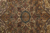 7x10 Ivory and Camel Turkish Traditional Rug