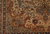 7x10 Ivory and Camel Turkish Traditional Rug