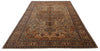 7x10 Ivory and Camel Turkish Traditional Rug