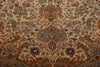 7x10 Ivory and Camel Turkish Traditional Rug