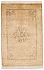 5x7 Ivory Turkish Anatolian Runner