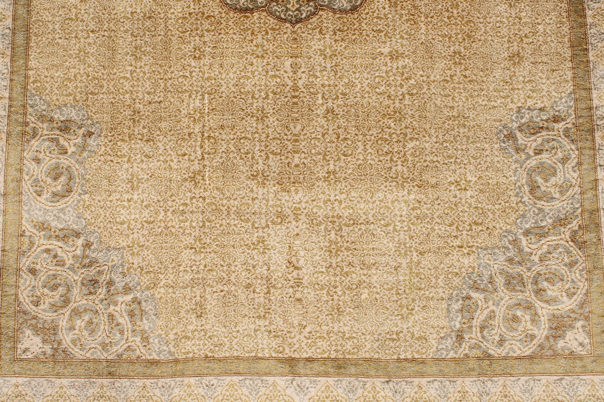 5x7 Ivory Turkish Anatolian Runner