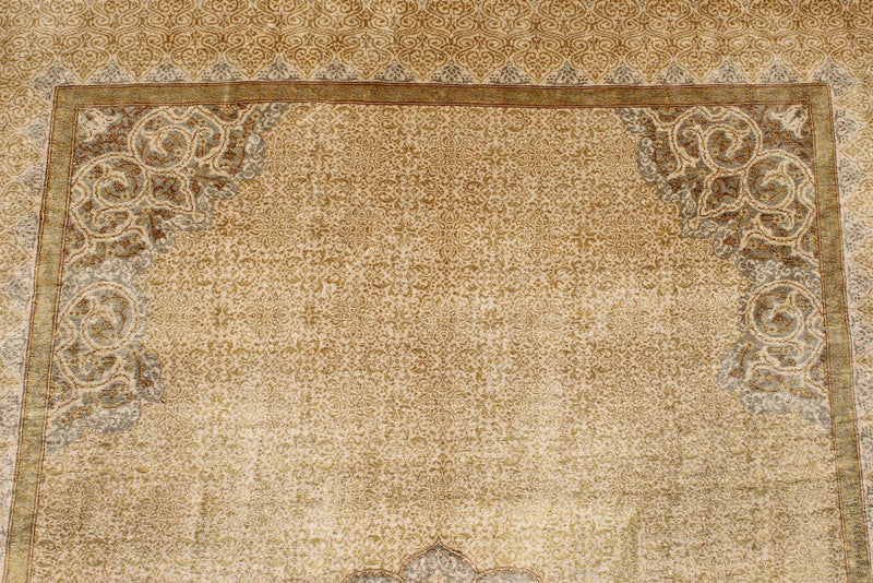 5x7 Ivory Turkish Anatolian Runner