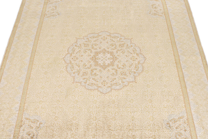 5x7 Ivory Turkish Anatolian Runner