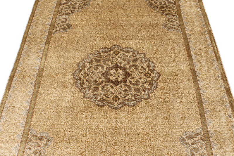 5x7 Ivory Turkish Anatolian Runner