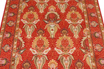 4x6 Red Turkish Silk Rug