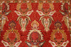 4x6 Red Turkish Silk Rug