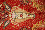 4x6 Red Turkish Silk Rug