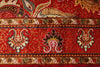 4x6 Red Turkish Silk Rug