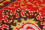 4x6 Red Turkish Silk Rug