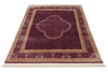 4x7 Purple and Purple Turkish Anatolian Rug