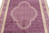 4x7 Purple and Purple Turkish Anatolian Rug