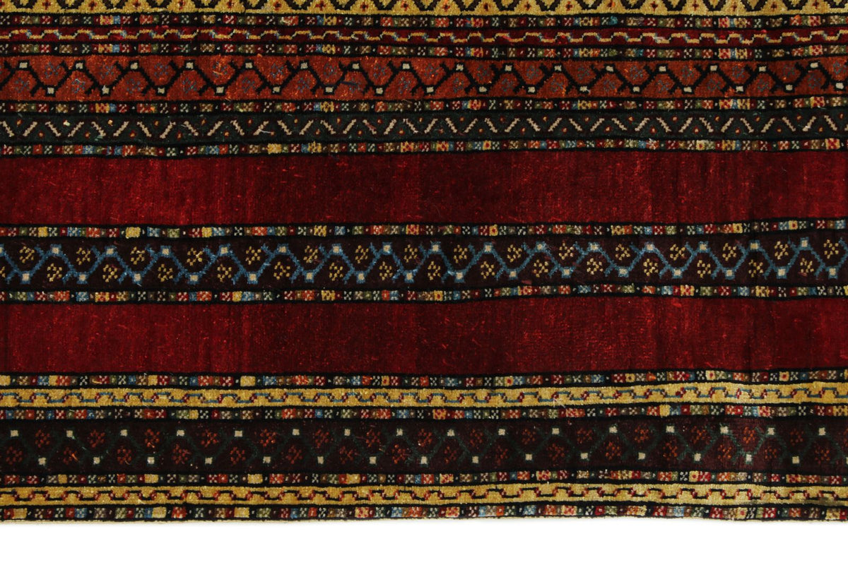 5x6 Multicolor Turkish Tribal Rug