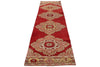 3x11 Red and Gold Turkish Tribal Runner