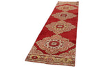3x11 Red and Gold Turkish Tribal Runner