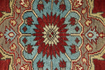 3x11 Red and Beige Turkish Tribal Runner