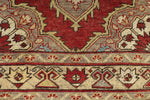 3x11 Red and Beige Turkish Tribal Runner
