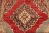 5x25 Red and Brown Turkish Tribal Runner