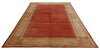 7x10 Red and Gold Turkish Traditional Rug