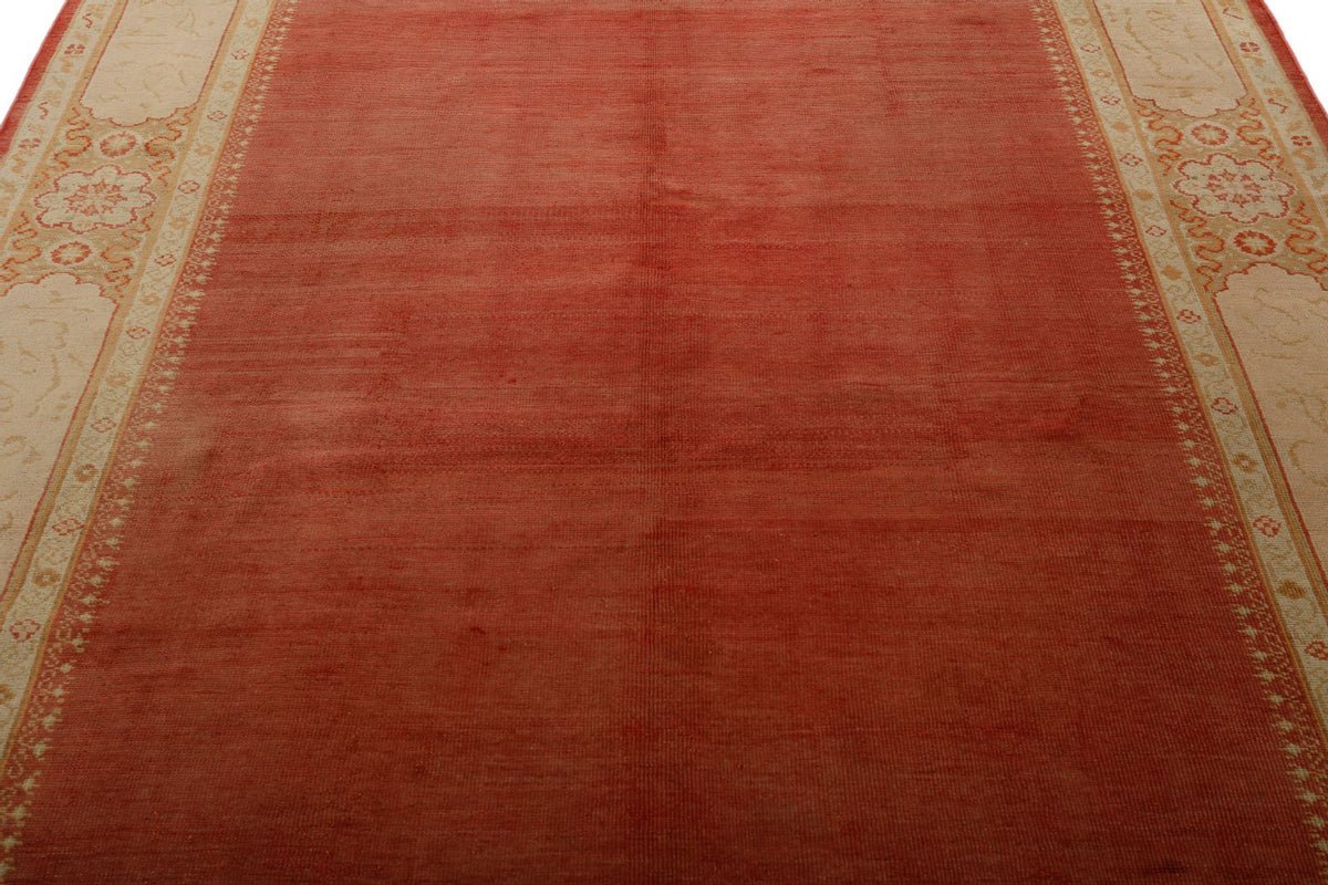 7x10 Red and Gold Turkish Traditional Rug
