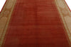 7x10 Red and Gold Turkish Traditional Rug