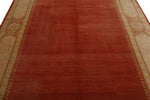 7x10 Red and Gold Turkish Traditional Rug