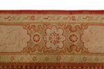 7x10 Red and Gold Turkish Traditional Rug