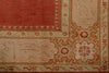 7x10 Red and Gold Turkish Traditional Rug