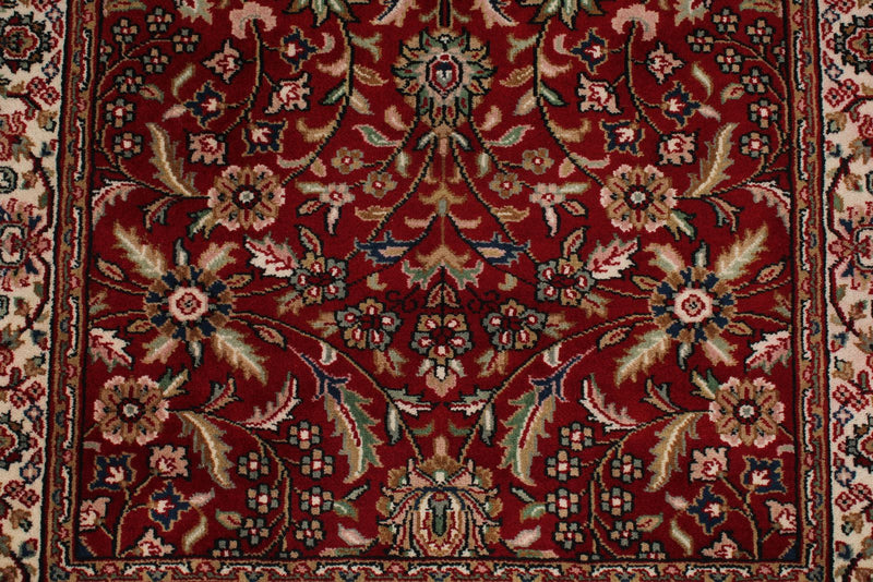 3x5 Red and Beige Turkish Traditional Rug