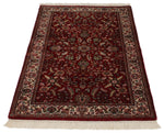 3x5 Red and Beige Turkish Traditional Rug