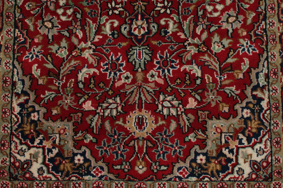 3x5 Red and Beige Turkish Traditional Rug