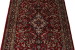 3x5 Red and Beige Turkish Traditional Rug
