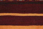 2x7 Burgundy and Burgundy Persian Runner