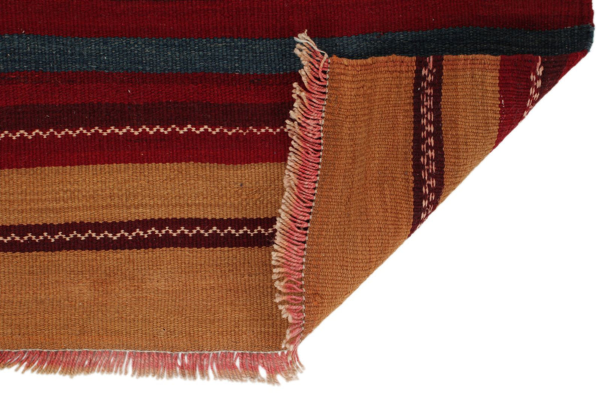 2x7 Burgundy and Burgundy Persian Runner