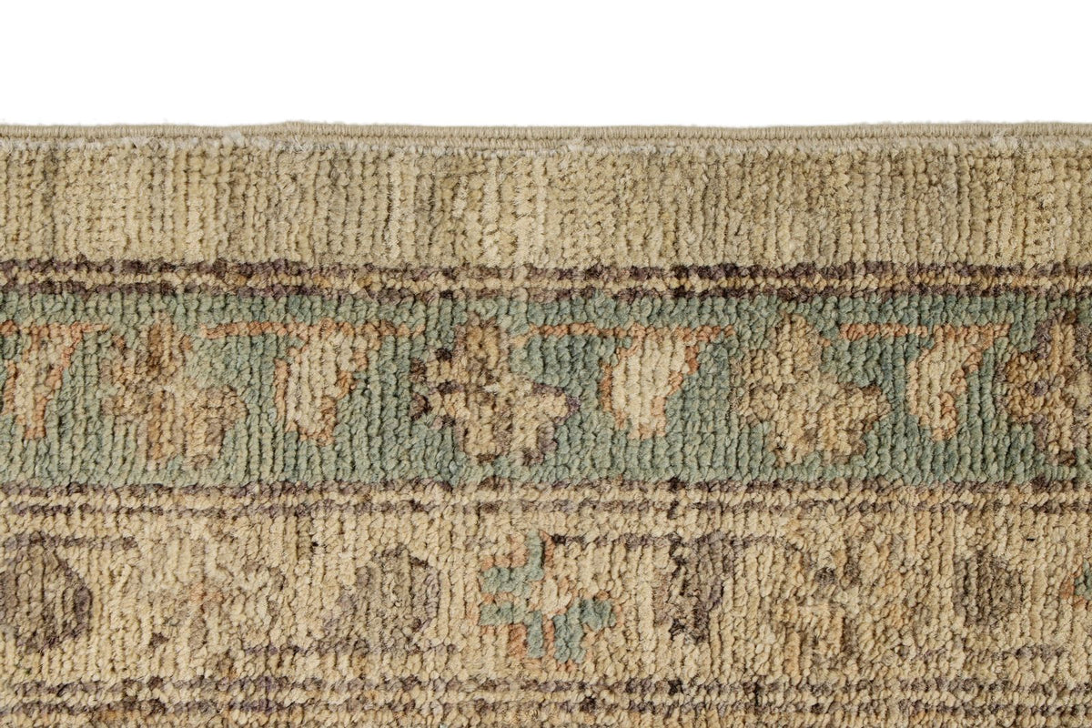 10x14 Ivory Turkish Tribal Rug