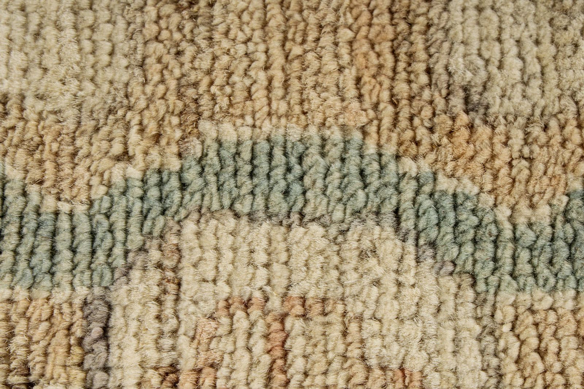 10x14 Ivory Turkish Tribal Rug