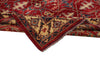 8x11 Red and Ivory Kazak Tribal Rug